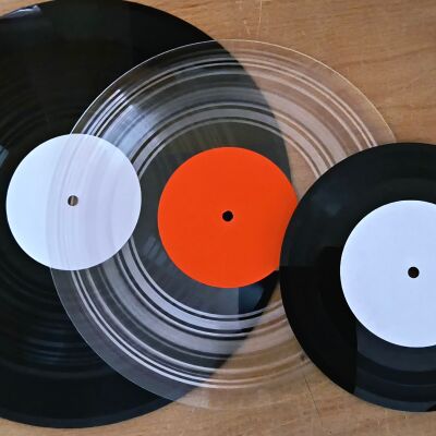 Zestaw płyt winylowych dekoracyjnych (3 szt.)