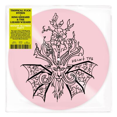 Tropical Fuck Storm + King Gizzard & The Lizard Wizard - Satanic Slumber Party [vinyl limited pink silksreened]